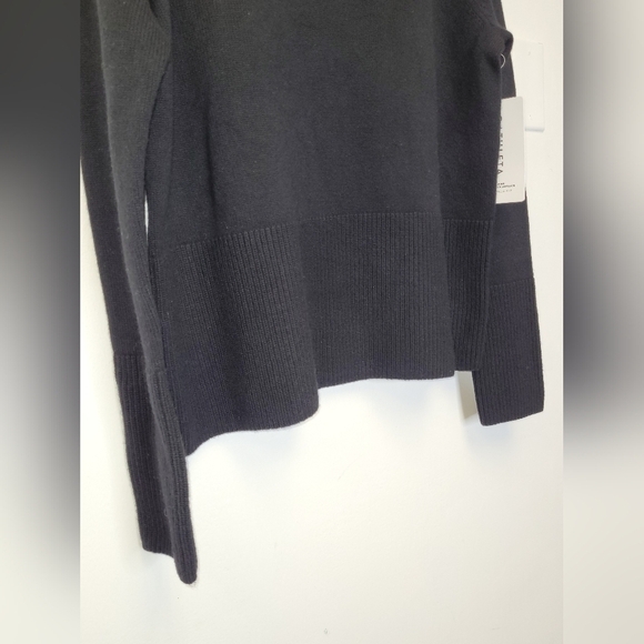 ATHLETA Wool Cashmere Alpine Turtleneck Sweater In Black Size XXS - Picture 4 of 15